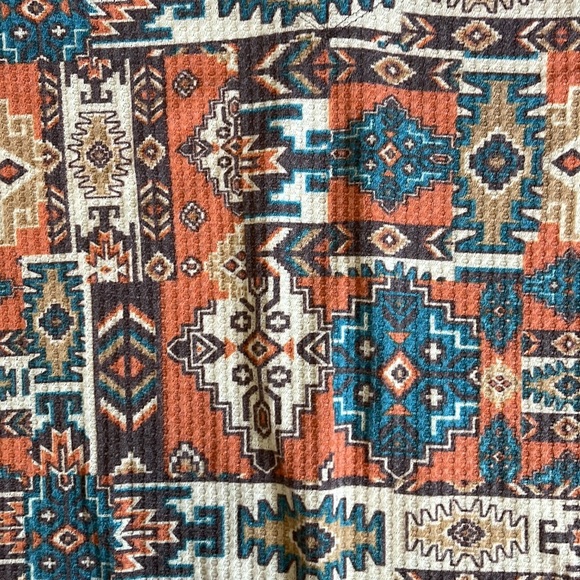 Cato Western Print Top Large - Picture 2 of 3